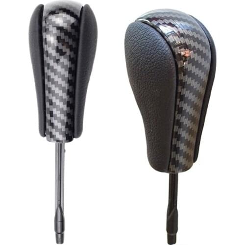 Carbon Fiber Car Gear Shift Knob Lever Shifter