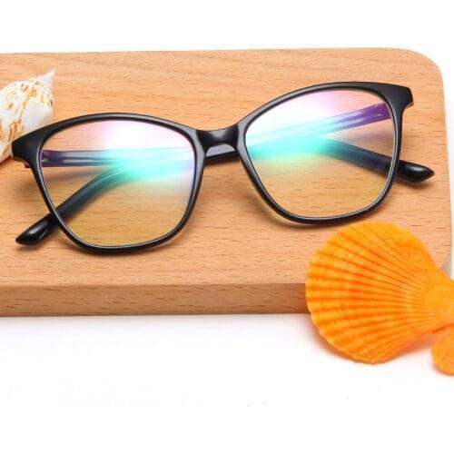 Anti-blue light cat eye Glasses Frame Women Men Simple Transparent Optical Eyeglasses Blue-Blocking Compute Spectacles Frames
