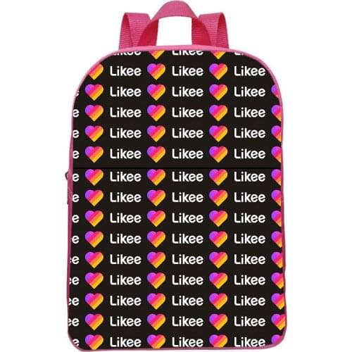 Likee School Bag Boy Girl Kindergarten Bookbag Rainbow Likee Cat Graphic Printing Kids Daily Small Backpack Cartoon Knapsack