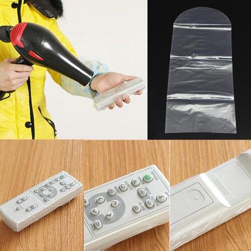 New 5pcs 27*11cm Heat Shrink Film TV Air-Conditioner Video Remote Control Protector Cover