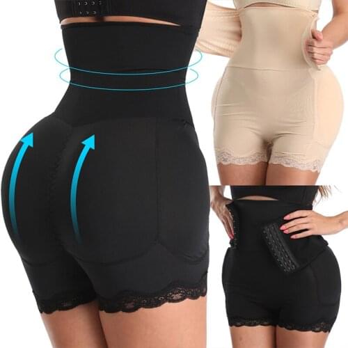High Waist Control Panties Hip Pad Padded Fake Ass Butt Lifter Belly Slimming Body Shaper Underwear Shapewear Waist Cincher Belt