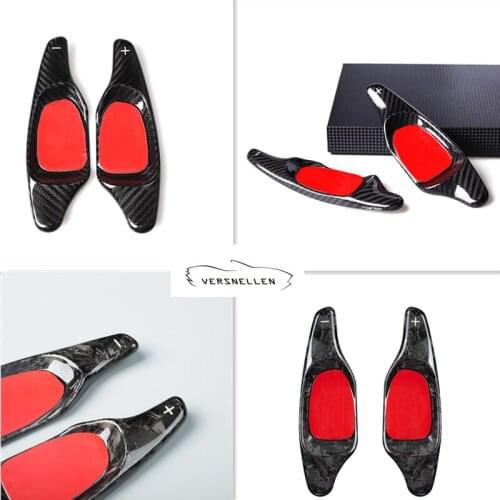 Car Paddle Steering Wheel Trims For AUDI BPW S3 S5 S6 TTRS RS3 RS5 2013-2015 Shift Paddle