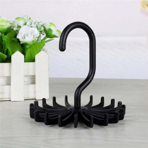 360 Degree Rotating Scarf Holder 20-piece Rotating Tie Holder Adjustable Tie Hanger Silk Scarf Keep Tie Storage Neck Tie Holder