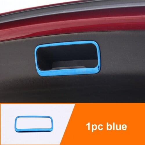 1pc for MG HS 2018-2019 Trunk tailgate Decorative frame Stainless steel