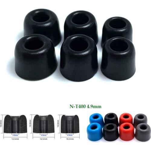 3Pair Soft Memory Foam tips Earbuds Earmuffs 4.9m S/M/L Sizes Sponge Ear Pads Noise Isolation Eartips for In-Ear Earphone Access