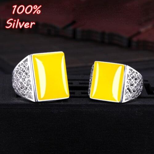 925 Sterling Silver Color Adjustable Blank Ring Base Fit 13*15/14*19/17*22mm Glass Cabochons Cameo Settings DIY Jewelry Making