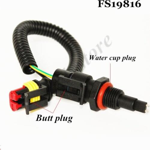 FS19816 Fuel Water Separation Sensor Induction Plug Line FS19922 Water Level Sensor