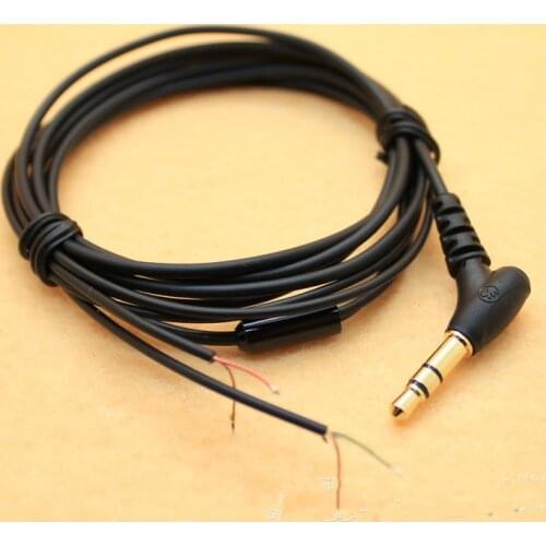10 pcs DIY Earphone Cable Headphones accessories 120 degrees Headset 3.5MM 14 core Headphone for DIY Earphone