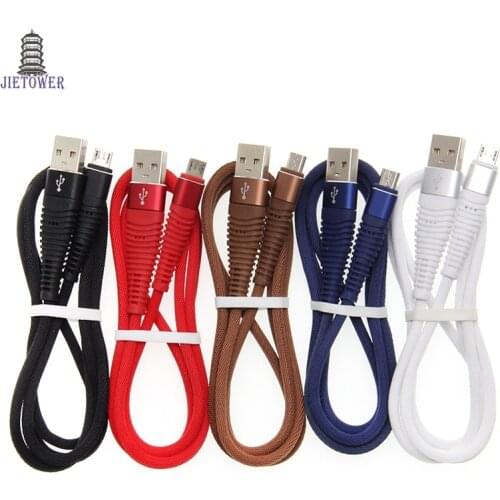 Micro USB Cable Fast Charging Data Charge Cord Microusb Charger Cable For Samsung Xiaomi Android Phone Cable wholesale 300pcs