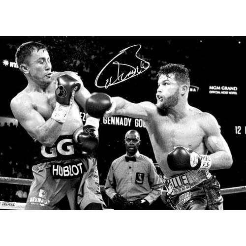 CANELO ALVAREZ - Boxing Signature Art Film Print Silk Poster Home Wall Decor 24x36inch