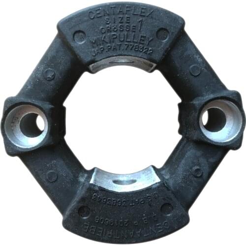 Centaflex Rubber SIZE 1（GROSSE 1） and Japan mikipulley Coupling JAP PAT778322 CENTAANTRIEBE D.B.P. 2019608 US PAT 3683643