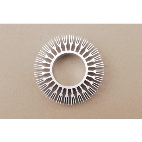 Circular aluminum heat sink 83 * 40 * 100 sunflower radiator aluminum profile cylindrical heat conducting block