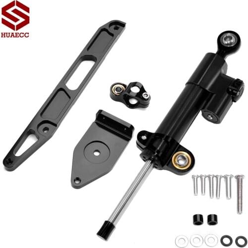 Motorcycle XJR1300 Steering Stabilize Damper Bracket Mount for Yamaha XJR1300 2002-2015 2014 2013 2012 2011 2010 2009 2008