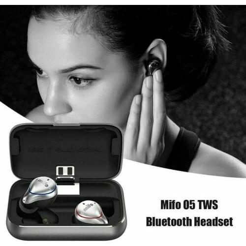 Mifo O5 BT5.0 Earbuds IPX7 Waterproof Sports in-Ear Earphone 2600mAH Hi-Fi Sound Wireless with Portable Charging