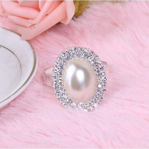 Serviettenringe Gold Napkin Rings 12pc Newe Stseller Diamond Napkin Ring Serviette Holder Wedding Banquet Dinner Decor Favor