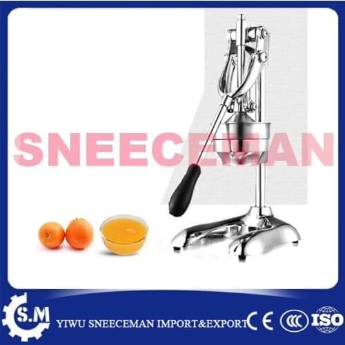 304 stainless steel manual juicing juicer machine Orange Grape mango Juice Extractor machine