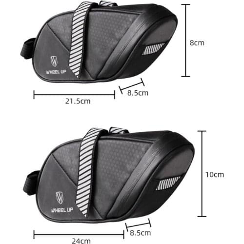 Bike Saddle Bag Cycling Wedge Pack Cycling Wedge Pack Bicycle Under Seat Pouch for MTB, Beach or Road Bikes