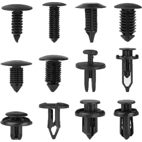 12 Types Car Door Pannel Clips Trim Mountings Fastener Repair Screws for Toyota Honda GM Ford