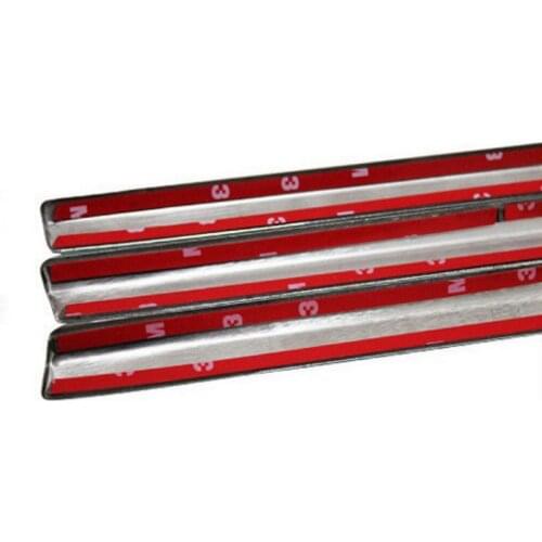 Car Exterior Accessories Decoration Strips Stainless Steel Window Trim for Toyota Highlander 2012 2013 2014