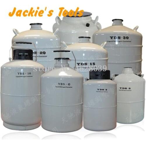 20L Liquid Nitrogen LN2 Storage Tank Static Cryogenic Container LN2 Dewar Top Quality