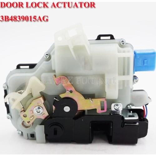 Free shipping REAR LEFT DOOR LOCK ACTUATOR CENTRAL MECHANISM 3B4839015AG FOR VW POLO 9N VW T5 TRANSPORTER CARAVELLE MULTIVAN