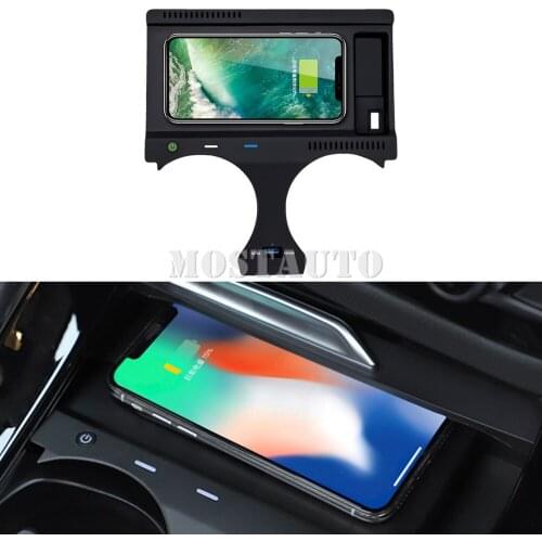 For BMW X3 X4 G01 G02 Wireless Car Charger Fast Charging Plug And Play 2018-2021 The Phone With QI Wireless Charging