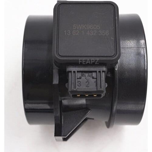 Medidor De Sensor De Fluxo De massa de Ar Para BMW 320i 323i 325i 328i E46 E39 520i 523i 528i E38 728i iL z3 5WK9605 13621432356
