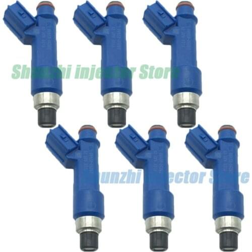 6pcs Fuel Injector Nozzle For TOYOTA 04-08 Corolla 1.8L 1ZZFE 23250-22080 2325022080 23209-22080 2320922080