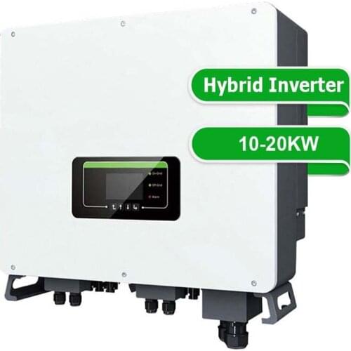 Grid Hybrid Solar Power Inverter Off Grid 20KW Solar Inverter Price with WIFI and Lithium Battery BMS