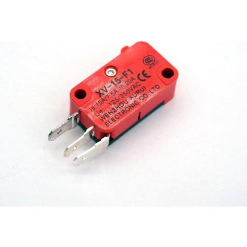 XV-15-F1 15A 125VAC NO+NC Micro Switch Side Terminal Type IP40 Protection