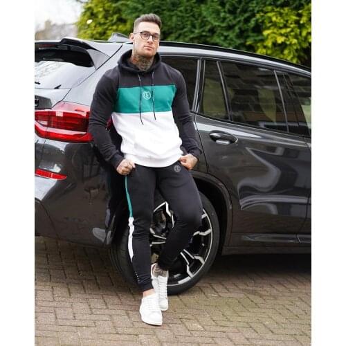 Mens Tracksuits 2021 Cotton Casual Hoodie Set Autumn Male Sweatshirt Stylish fitness suit for men