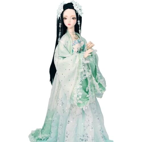 1/3 joint body 62CM Zi Jin hand-painted makeup suit with clothes shoes exquisite gift box packaging SD toy