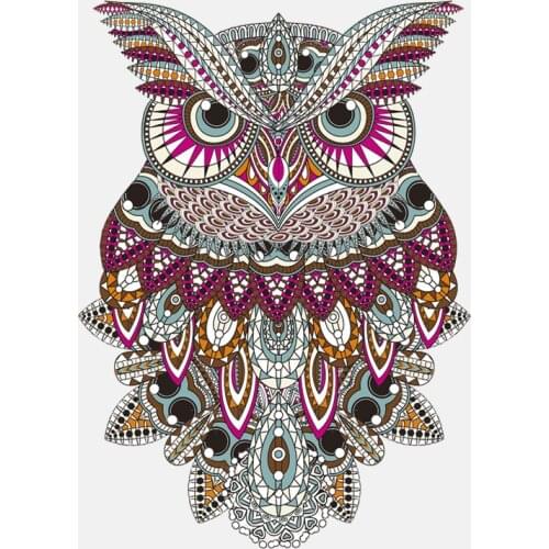 Lovely Forest Tribe Owl Car Sticker Automobiles Motorcycles Exterior Accessories Reflective Creative PVC Decal,15cm*11cm