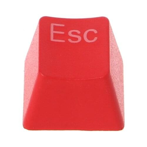 2020 New Mechanical Keyboard Thick PBT Red ESC Keycap R4 Cherry MX Switch OEM Height