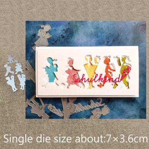 New Design Craft Metal Cutting Die die cuts 5pcs children decoration scrapbook Album Paper Card Craft Embossing die cuts