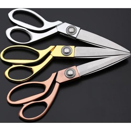 Cutting Scissors Sewing Scissors Cutter For Tailor Needlework Fabric Professional Scissors Shears Stainless Steel Dressmaker DIY