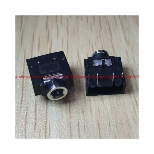 PJ307 3.5MM audio socket, stereo headphone socket, full plastic, double channel, five feet