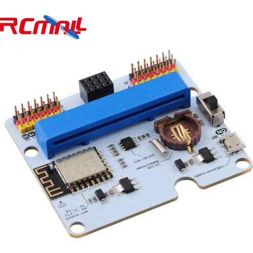 Iot:bit Expansion Board ESP8266 Intergrated ESP12F WiFi/RTC/Passive Buzzer Module for lego micro:bit