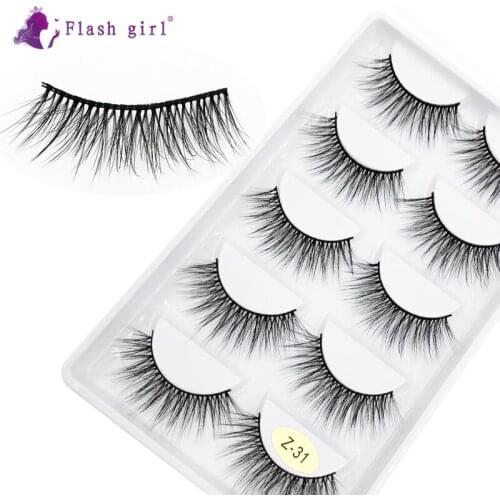Flash Girl The Newest Z series Z31 Faux mink private label Eyelashes