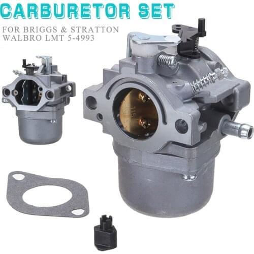 Fuel Supply System Carburetors Set For Briggs & Stratton Walbro LMT 5-4993 Engine 799728 Carburetor Replacement