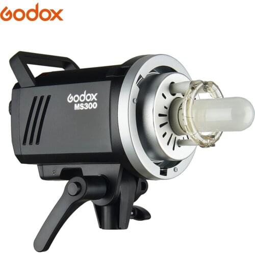 Godox MS300 Studio Flash Strobe Light Monolight 300Ws Godox 2.4G Wireless X System GN58 5600K 150W Modeling Lamp Bowens Mount