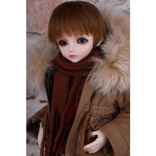1/4 scale BJD doll kid Winter boy BJD/SD Resin figure doll DIY Model Toy gift.full set with Clothes,shoes,wig A0204bory MSD
