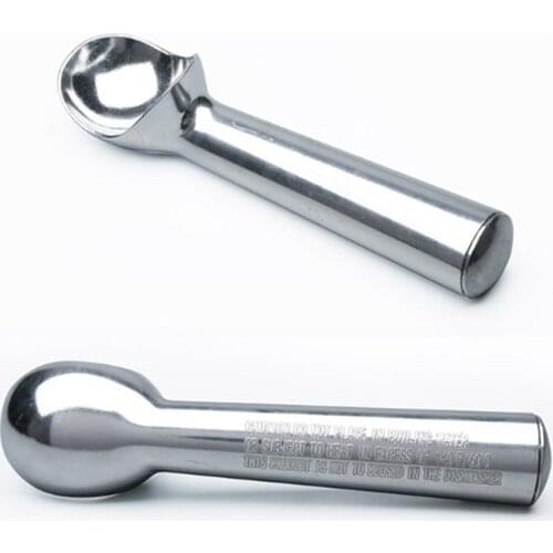 1.5 / 2 Oz Stainless Steel Ice Cream Scoop Portable Aluminum Alloy Non-stick Antifreeze Ice Cream Scoop Kitchen Accessories