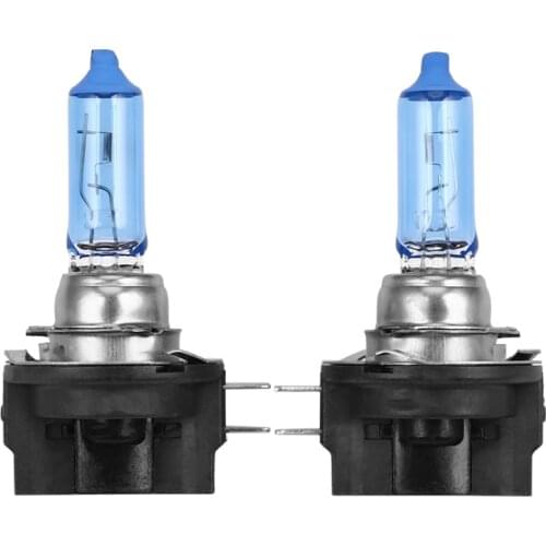 2x H11B 55W Car Halogen Light Headlight Bulb Lamp Bright White 6000K DC12V