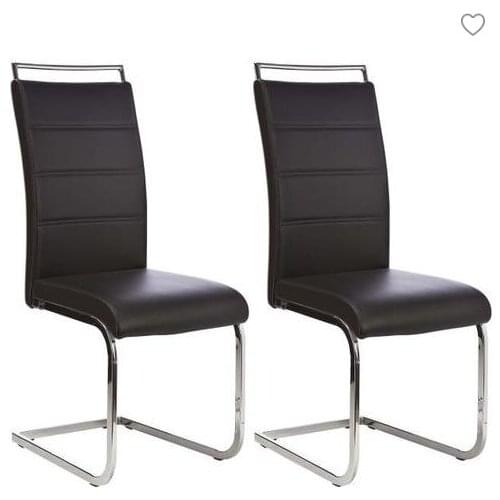 2pcs Dining Table Chair Kitchen Dining Chair Home Living Room Chair PU Leather Office Chair Home Kitchen Furniture Dropshipping