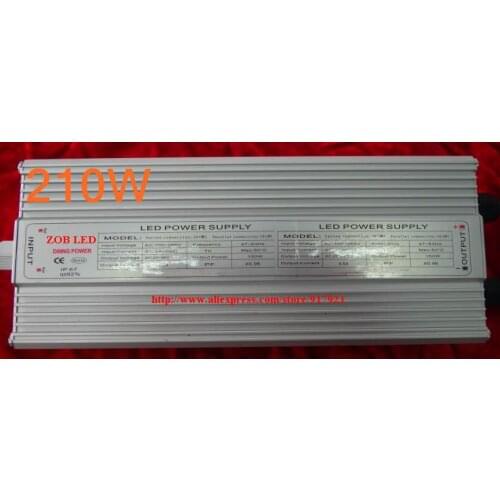 210w led driver, DC54V,4.2A,high power led driver for flood light / street light,IP65,constant current drive power supply