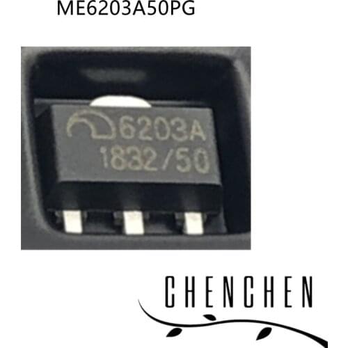50pcs/lot ME6203A50PG SOT89 100% New Original