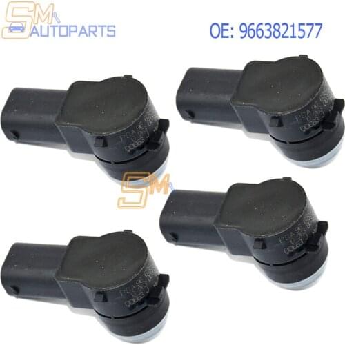 9663821577 PDC Parking Sensor For Peugeot 308 407 RCZ Citroen C4 C5 DS3 Berlingo Reverse Radar