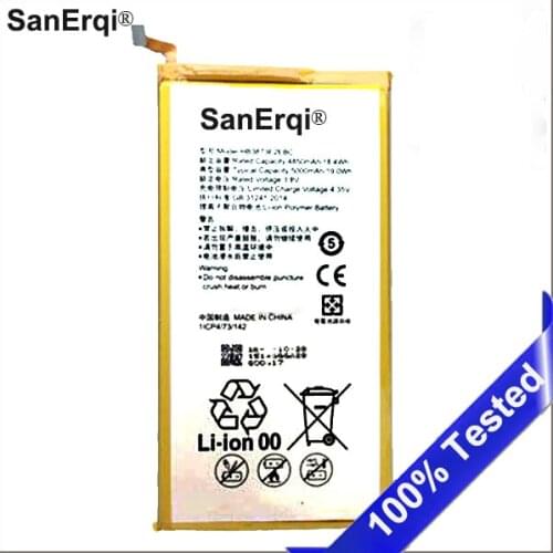 4850Mah HB3873E2EBW HB3873E2EBC battery for Huawei Honor X1 7D-503L 7D-501U batteries Accu AKKU