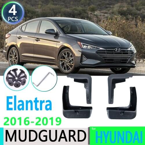 For Hyundai Elantra Avante AD 2016-2019 2017 2018 Car Fender Mudguard Mud Flaps Guard Splash Flap Car Accessories